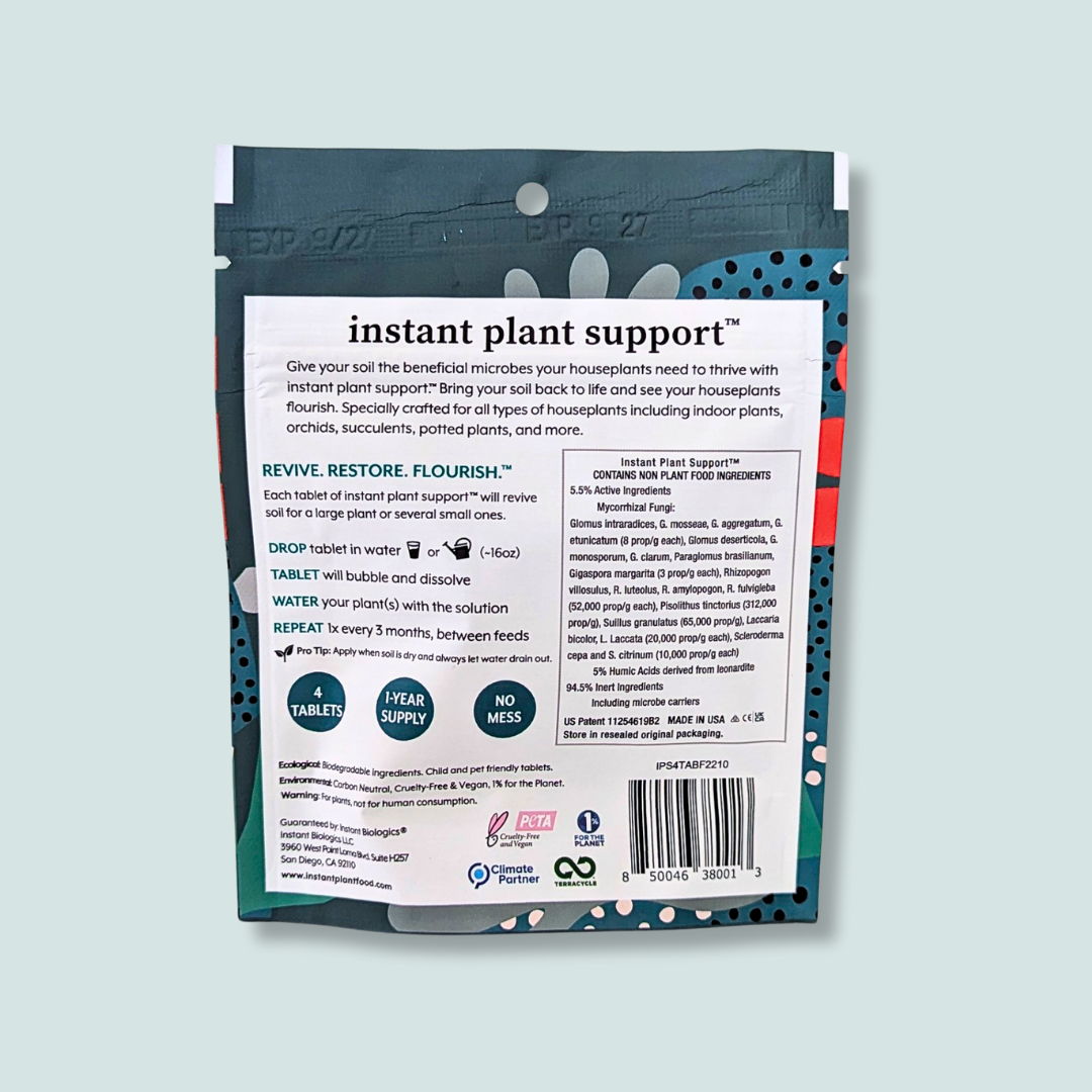Instant Plant Support - Potting Soil Revitalizer