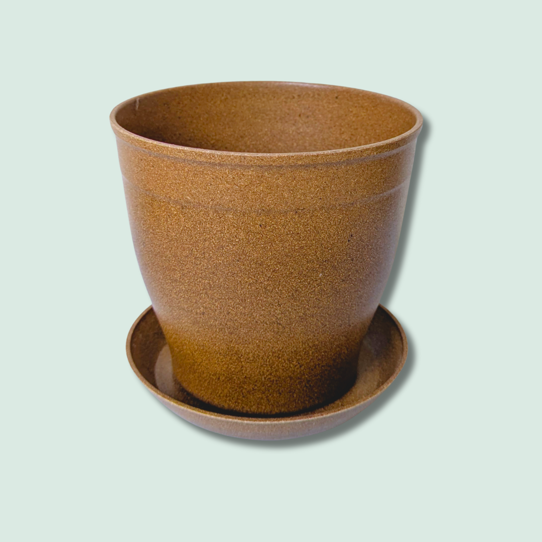 6" Rice Hull Planter