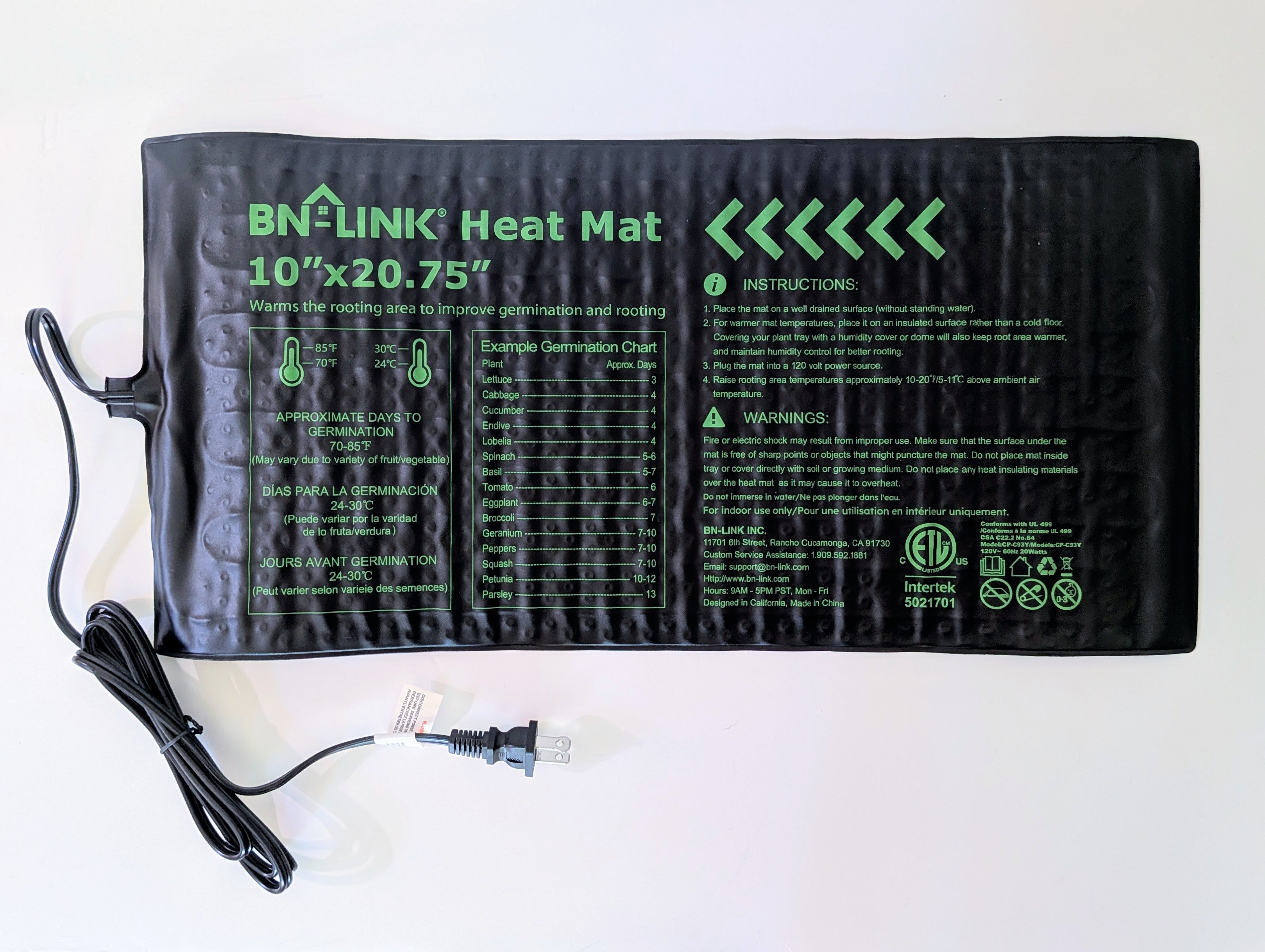Seedling Heat Mat