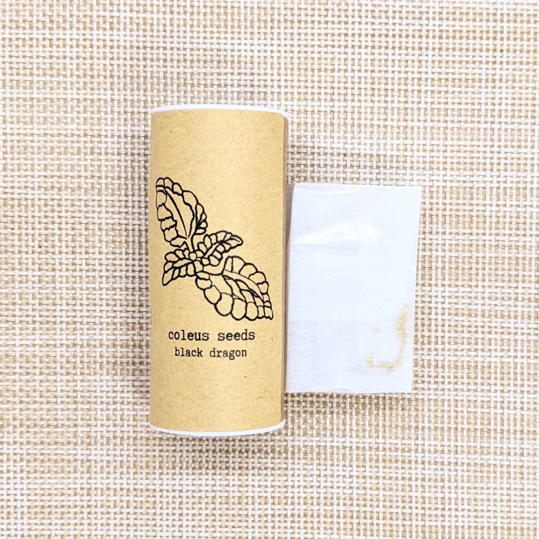 Black Dragon Coleus Seeds