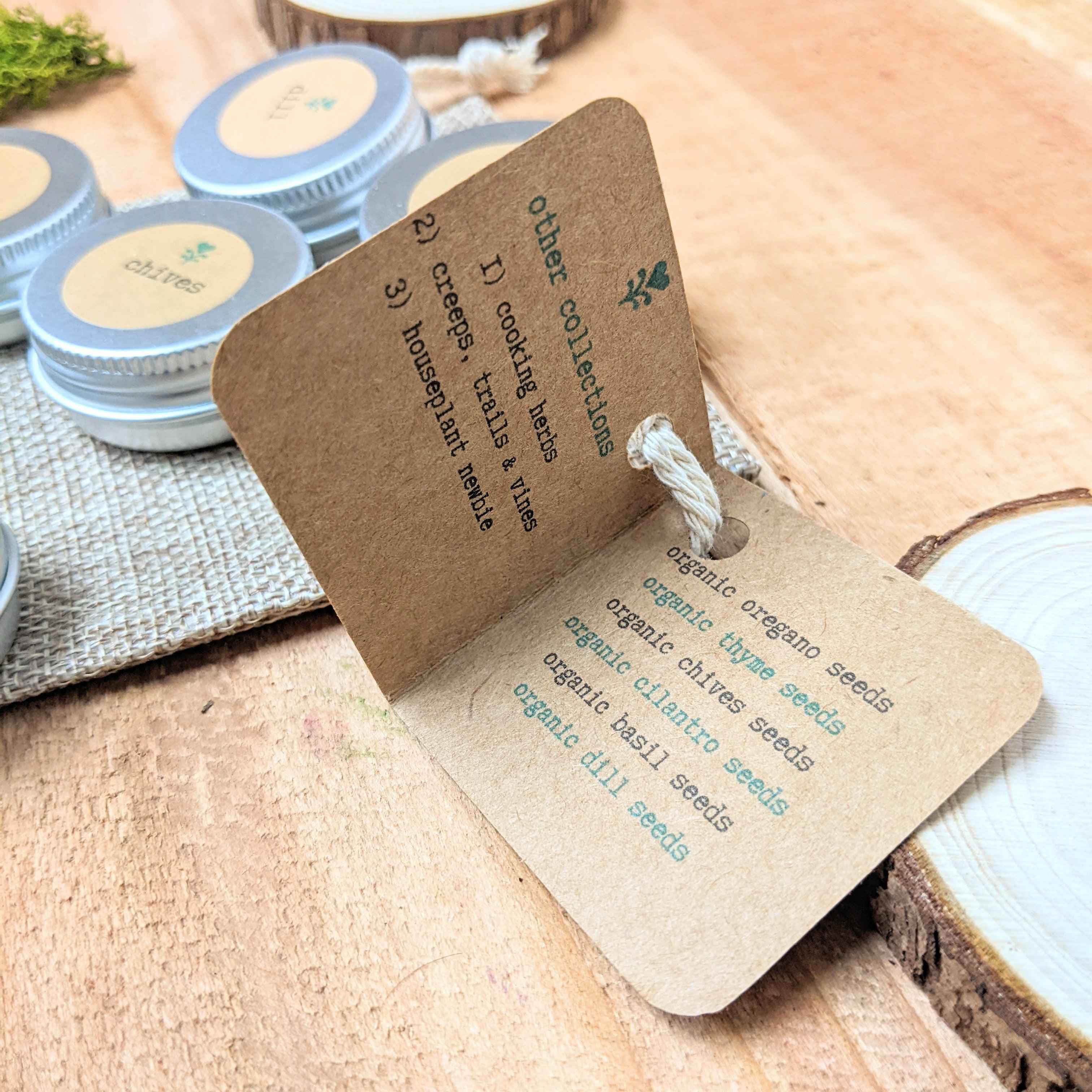 "Cooking Herbs" Seed Collection