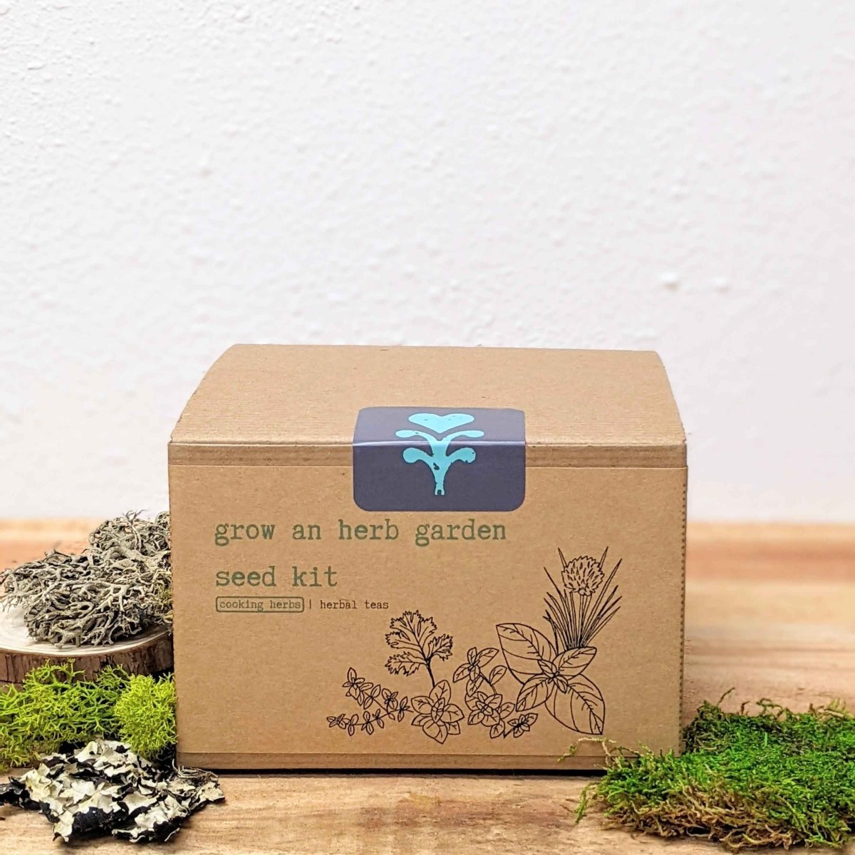 "Grow an Herb Garden" Cooking Herbs Seed Kit - Plantflix