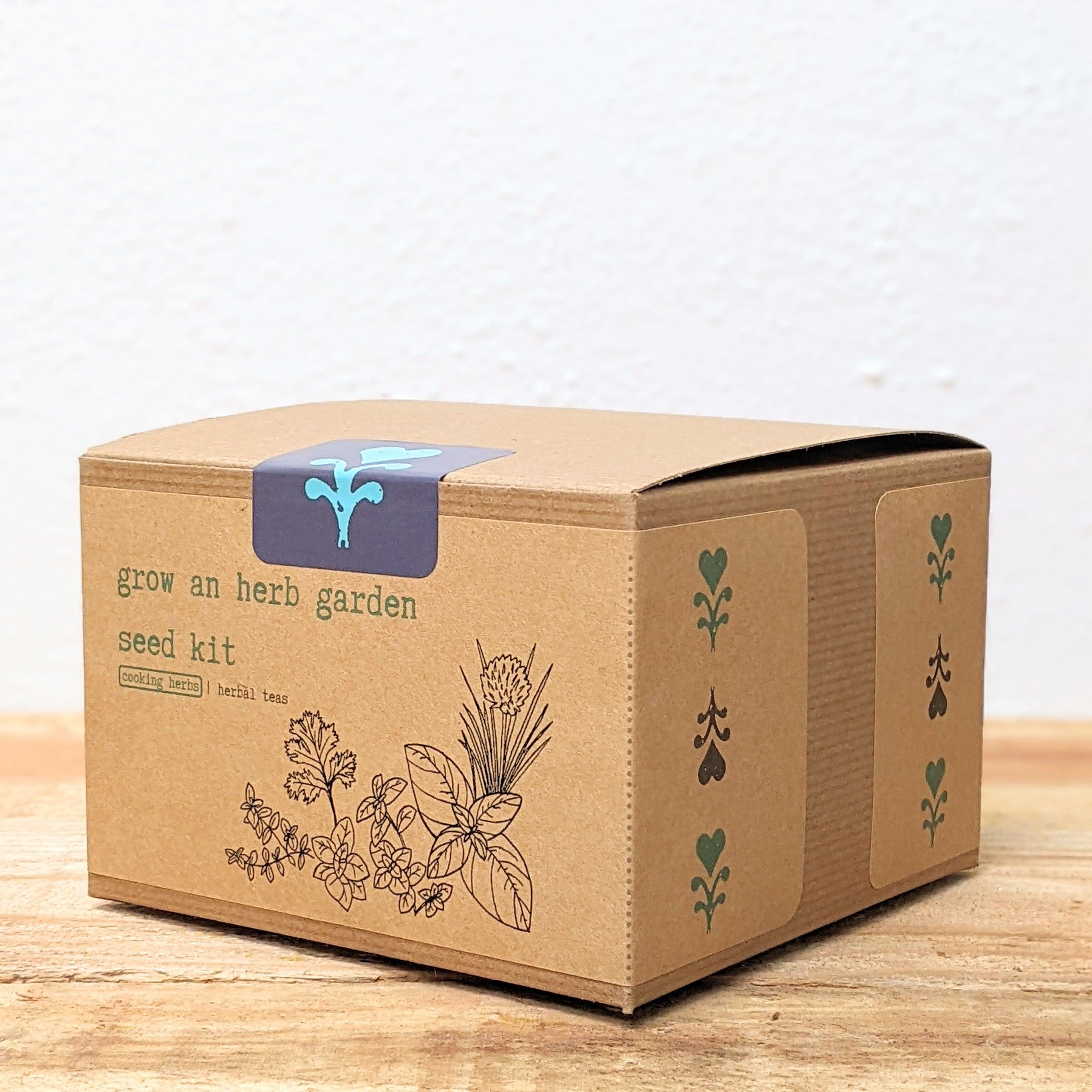 "Grow an Herb Garden" Cooking Herbs Seed Kit - Plantflix