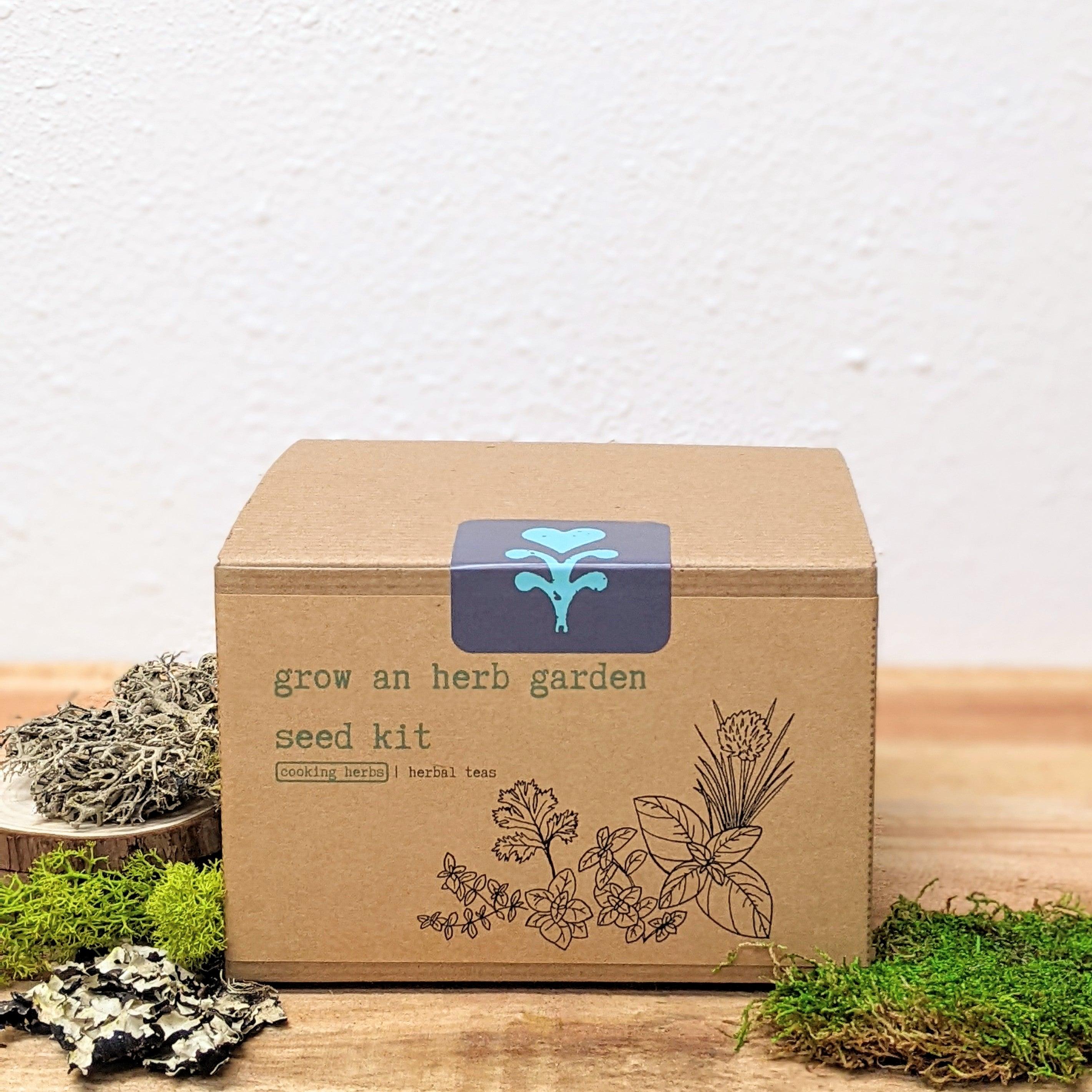 "Grow an Herb Garden" Cooking Herbs Seed Kit - Plantflix