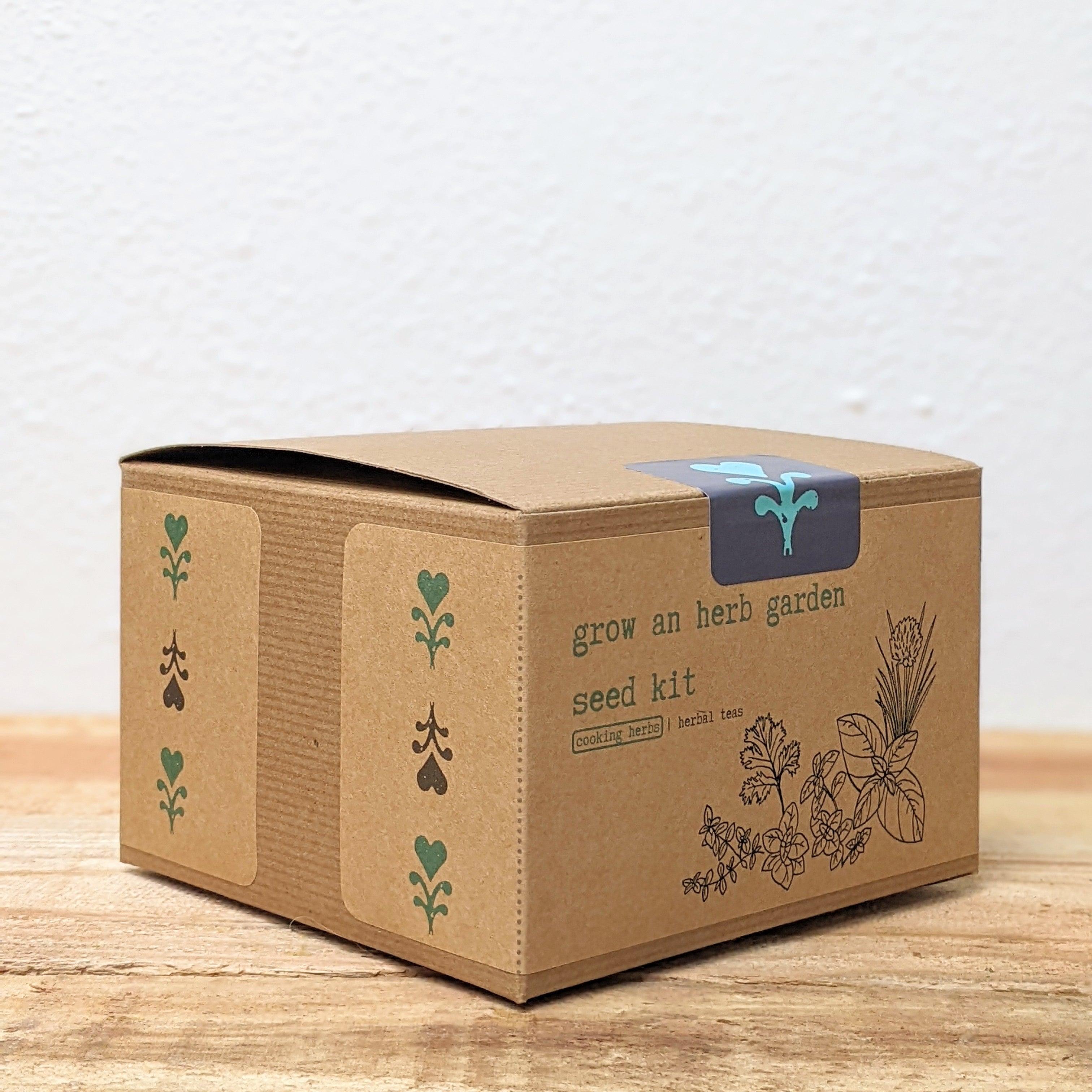 "Grow an Herb Garden" Cooking Herbs Seed Kit - Plantflix