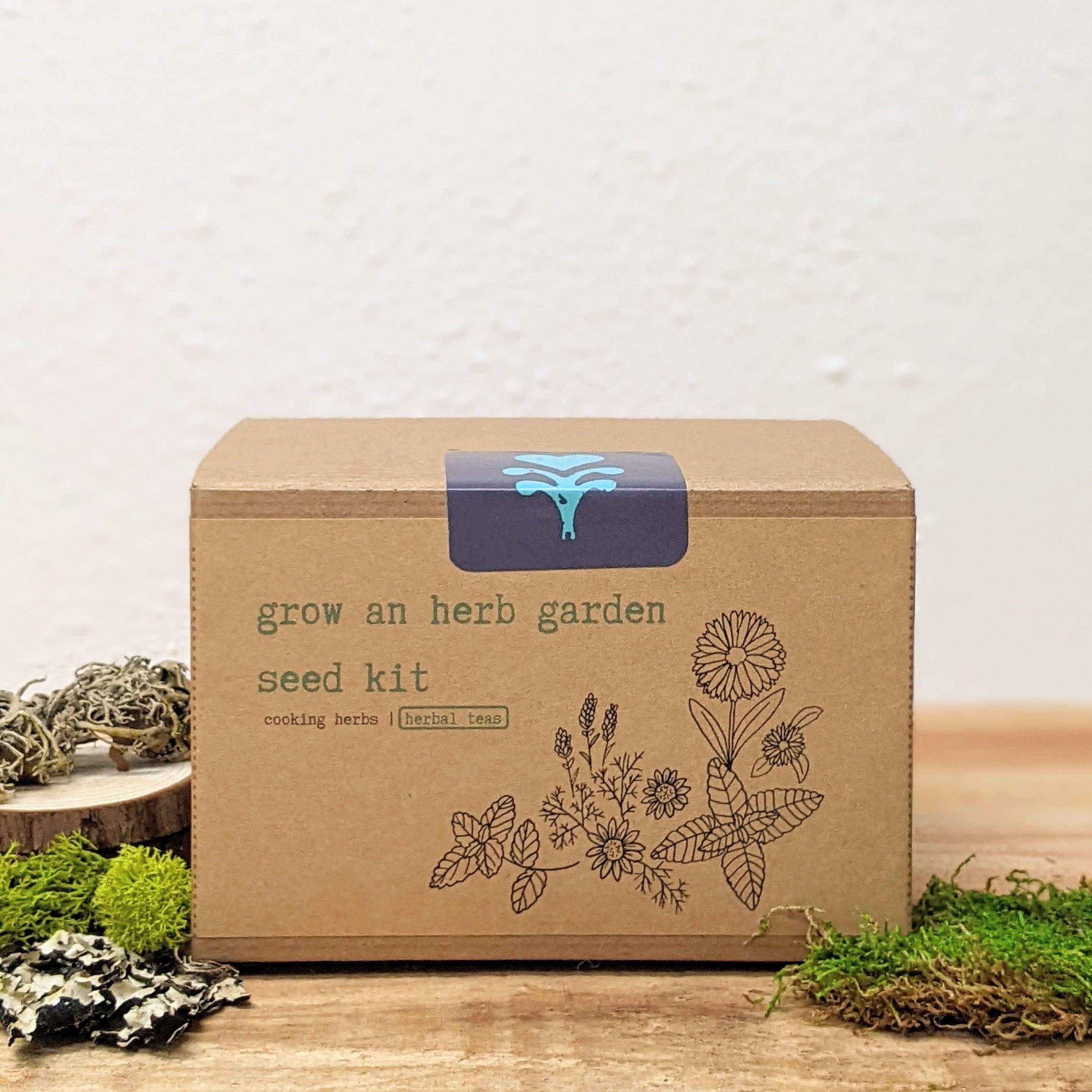 "Grow an Herb Garden" Herbal Teas Seed Kit - Plantflix