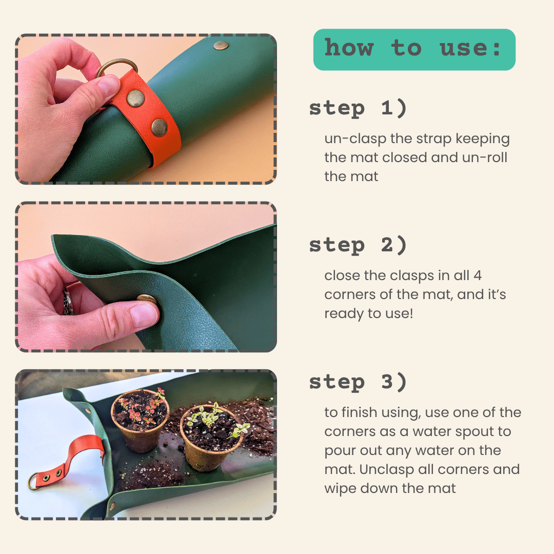 Indoor Potting Mat - We the Wild - Plantflix