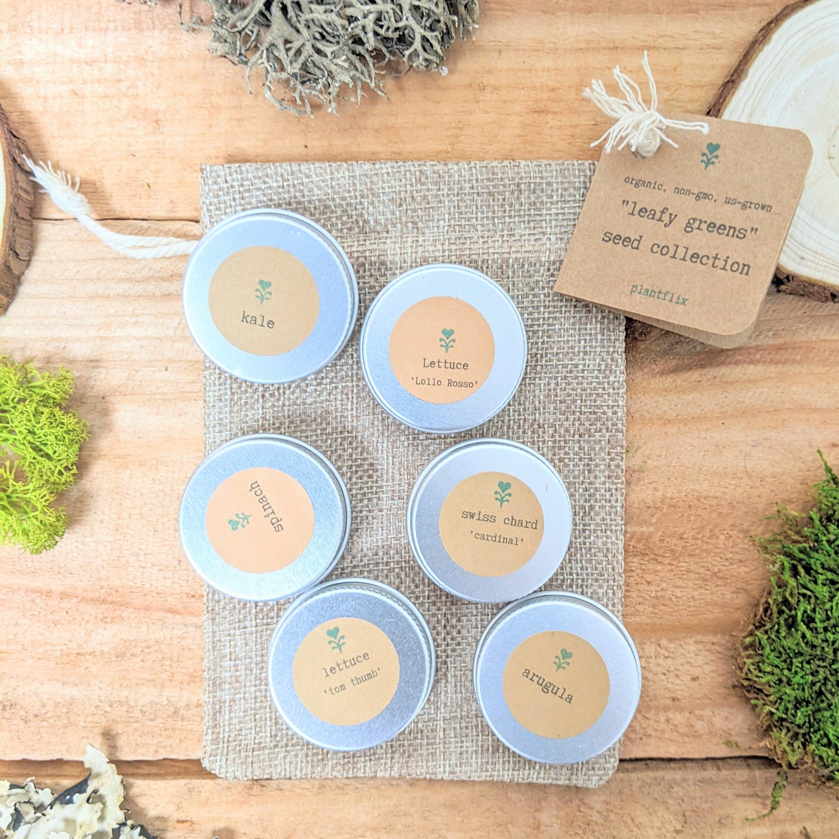 "Leafy Greens" Seed Collection - Plantflix