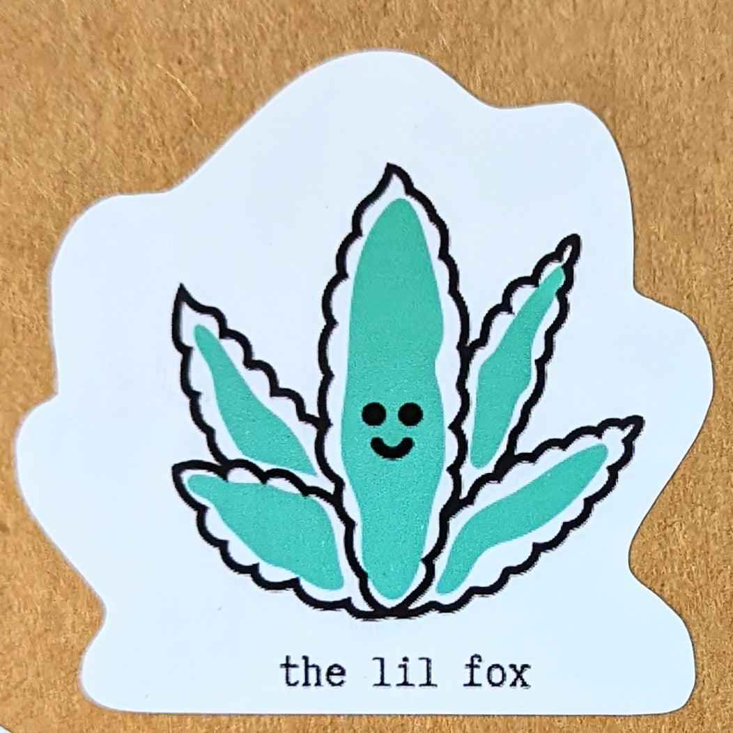 Lil Fox Sticker