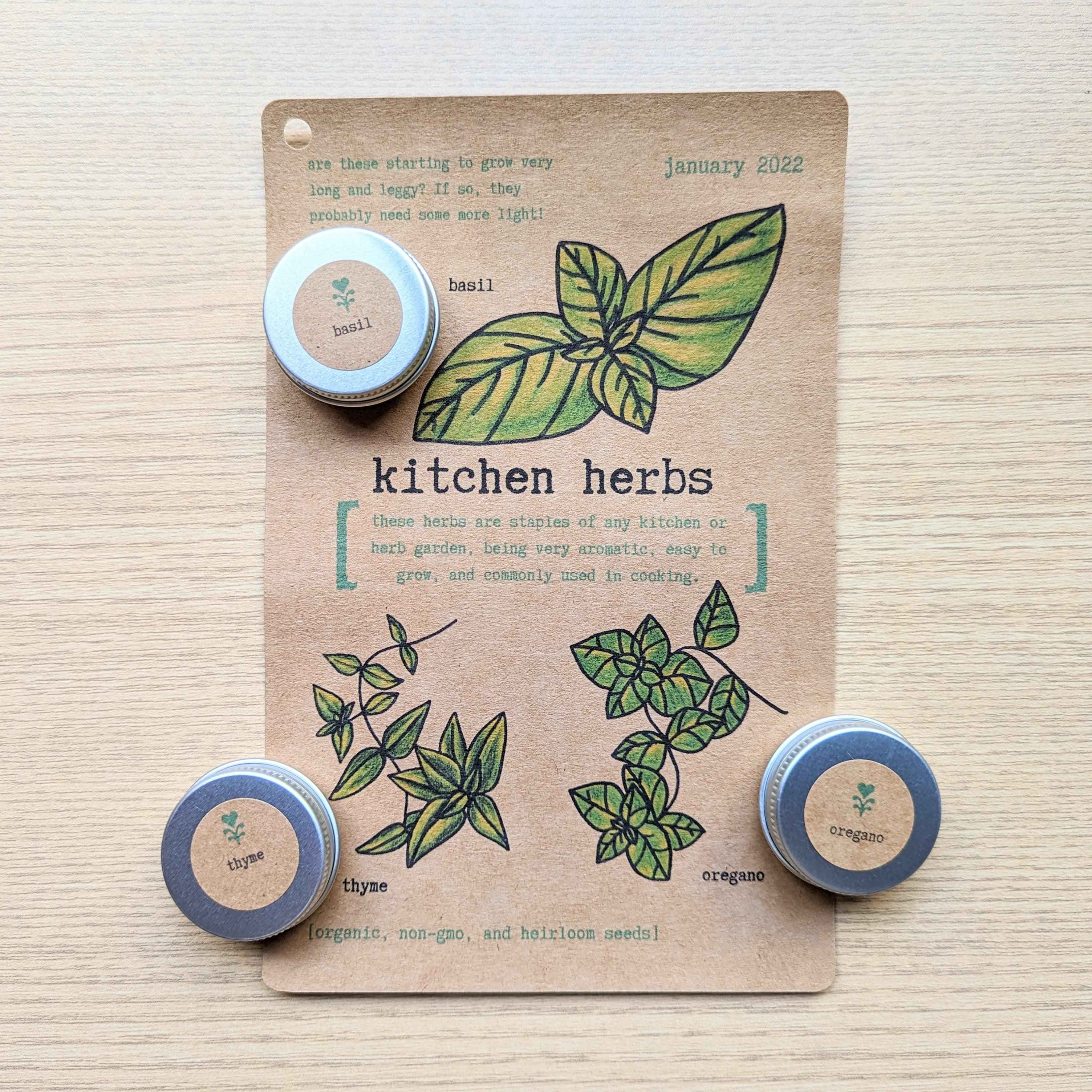 "Plant Projects" Home Garden Subscription Box