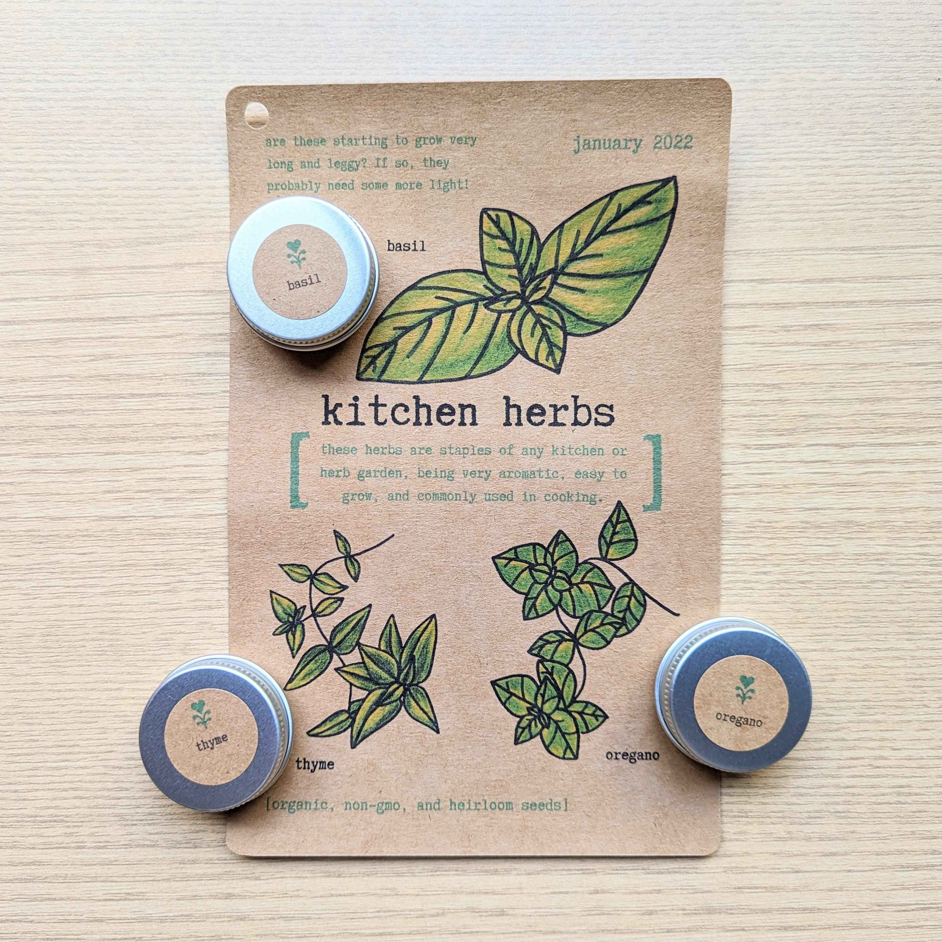 "Plant Projects" Home Garden Subscription Box