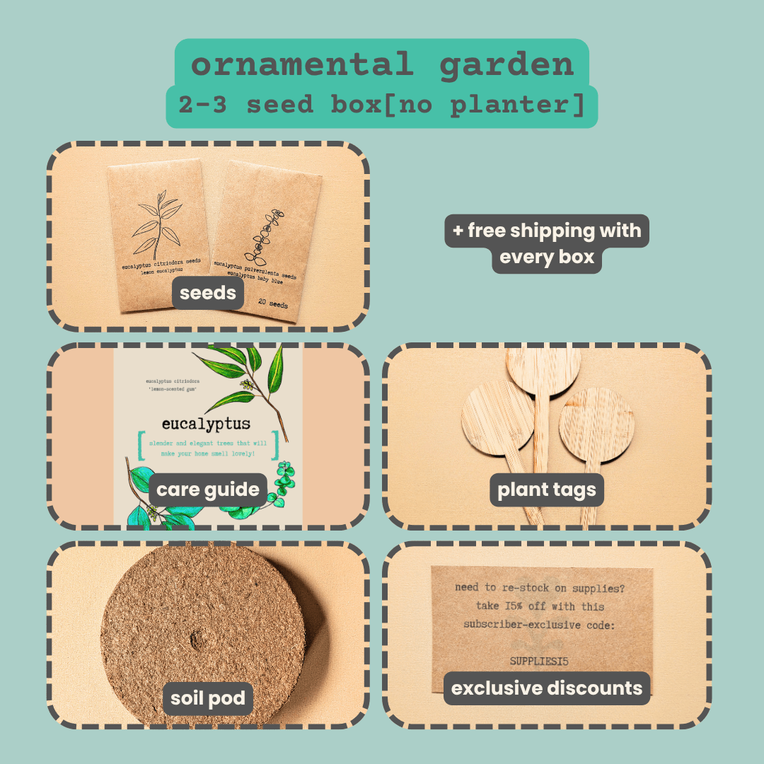 "Plant Projects" Ornamental Garden Subscription Box - Plantflix