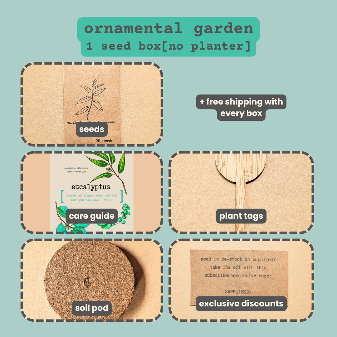 "Plant Projects" Ornamental Garden Subscription Box - Plantflix
