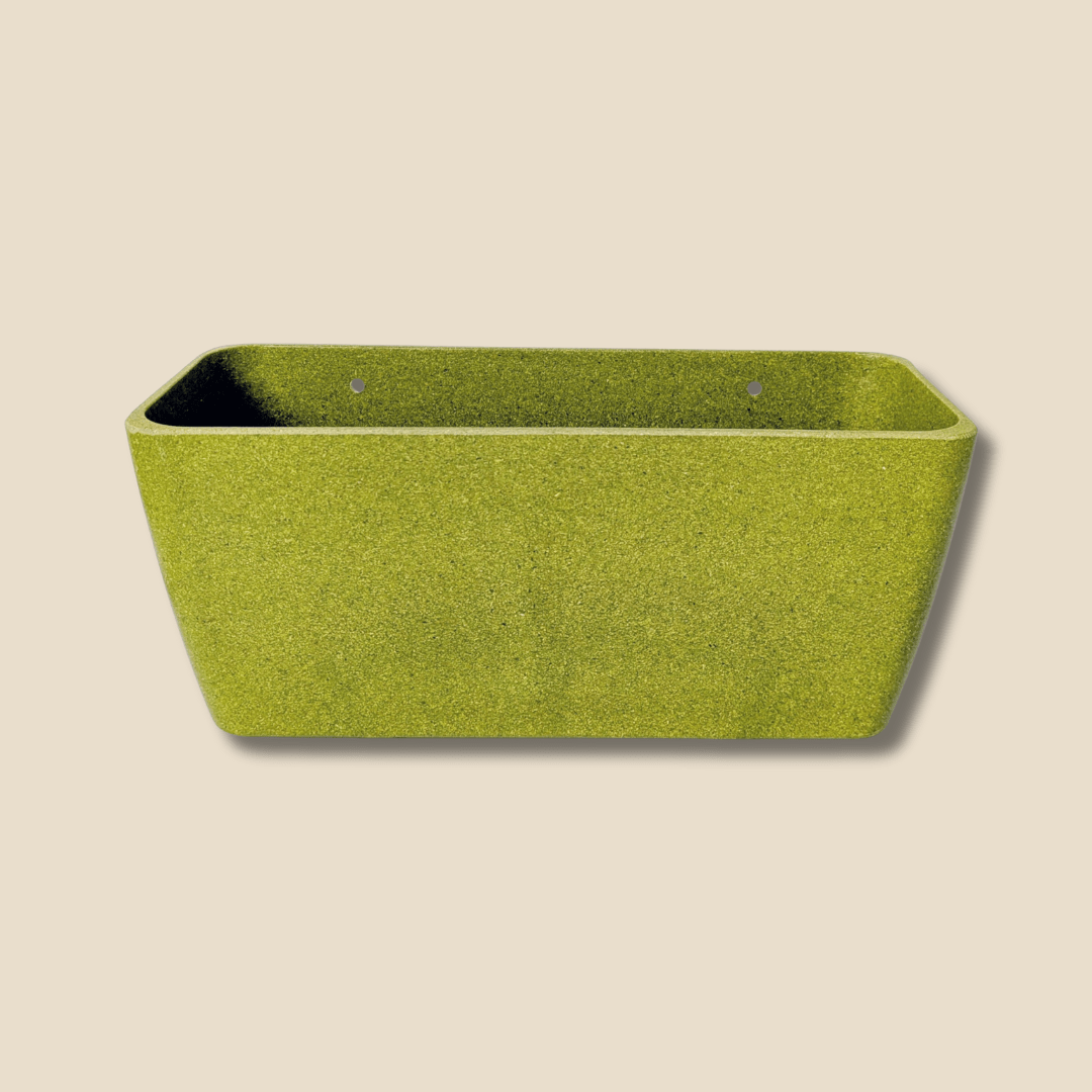 Rice Hull Wall Planter - Long Lasting Biodegradable Planters - Plantflix