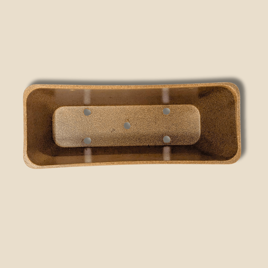 Rice Hull Wall Planter - Long Lasting Biodegradable Planters - Plantflix