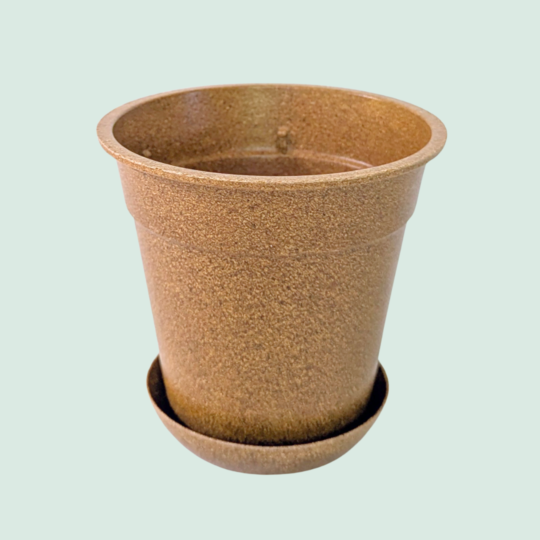 4" Rice Hull Nursery Planter