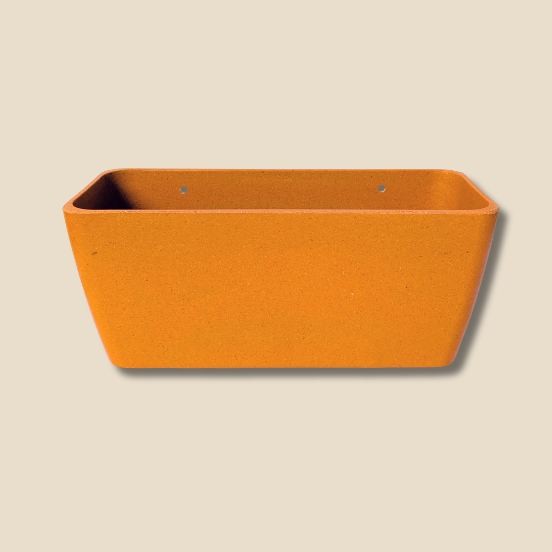 Rice Hull Wall Planter