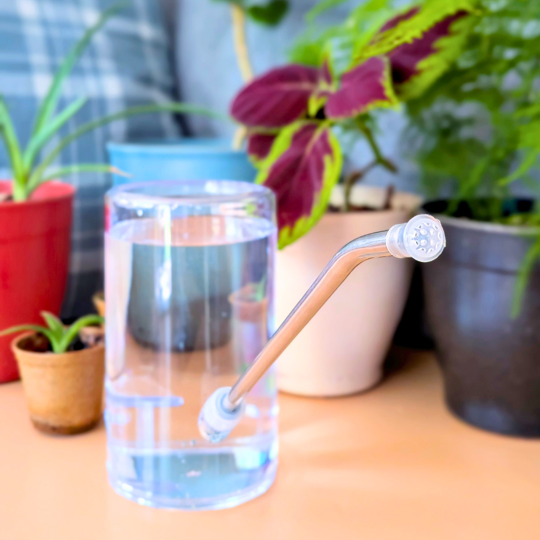 Clear Indoor Watering Can - 1L - Plantflix