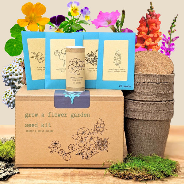 Grow a Flower Garden Indoor Blooms Seed Kit