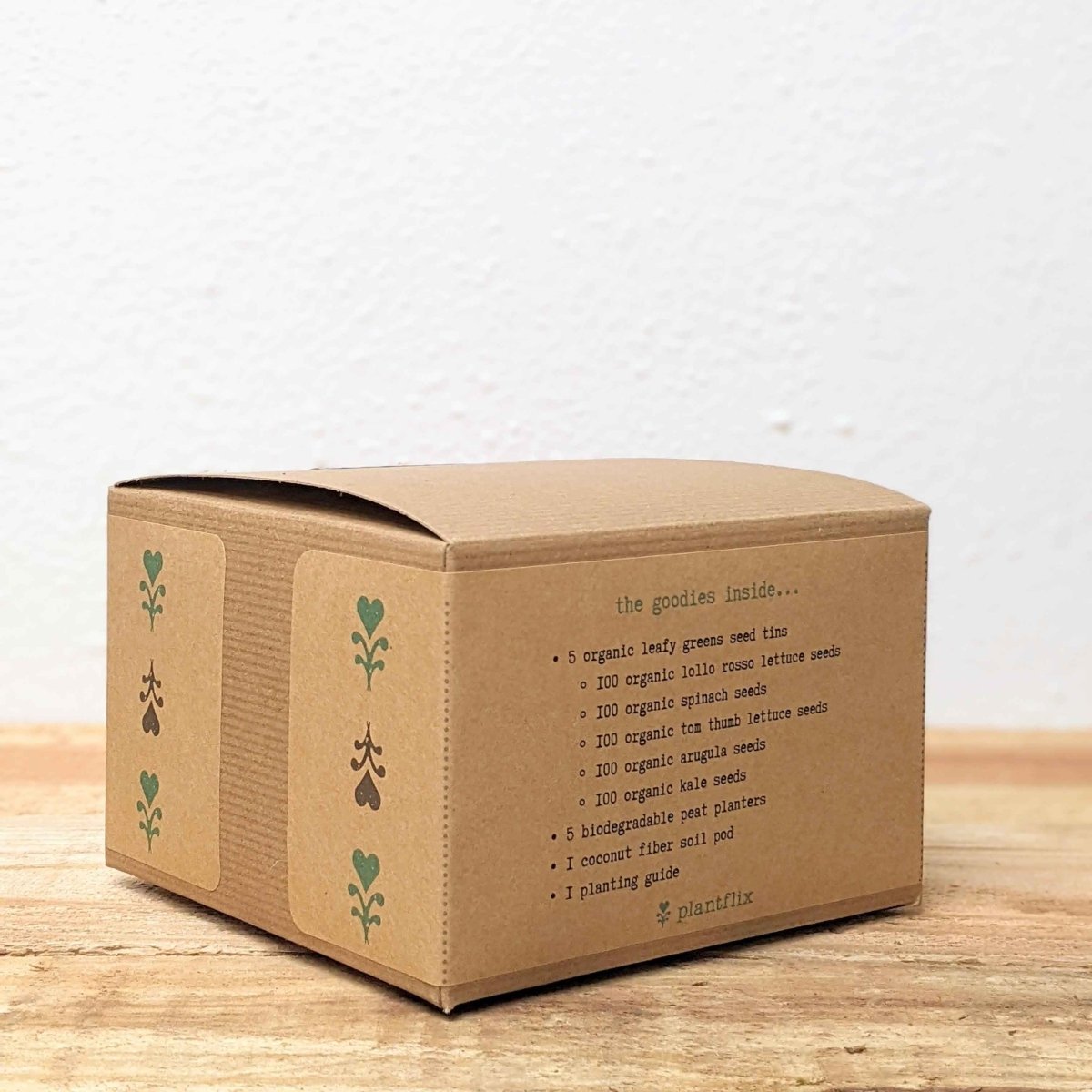 "Grow a Veggie Garden" Leafy Greens Seed Kit - Plantflix