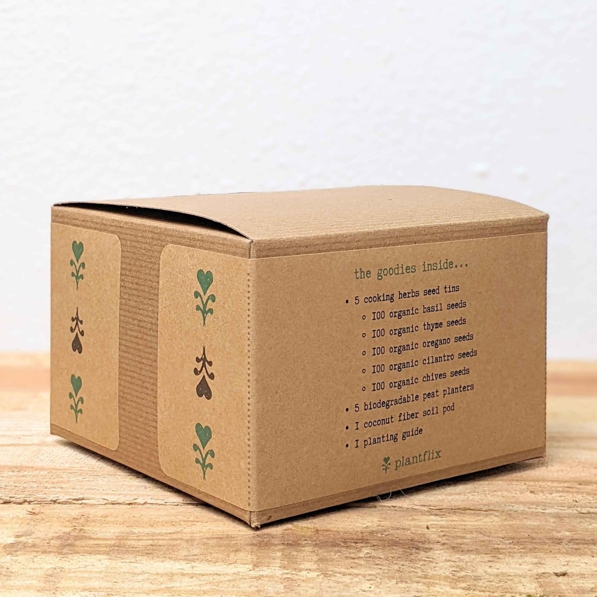 "Grow an Herb Garden" Cooking Herbs Seed Kit - Plantflix