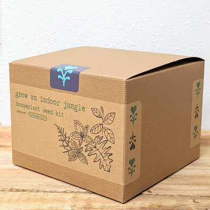 "Grow an Indoor Jungle" Houseplant Seed Kit - Plantflix