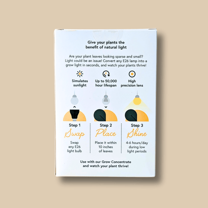 Instant Sun Grow Bulb - We the Wild - Plantflix