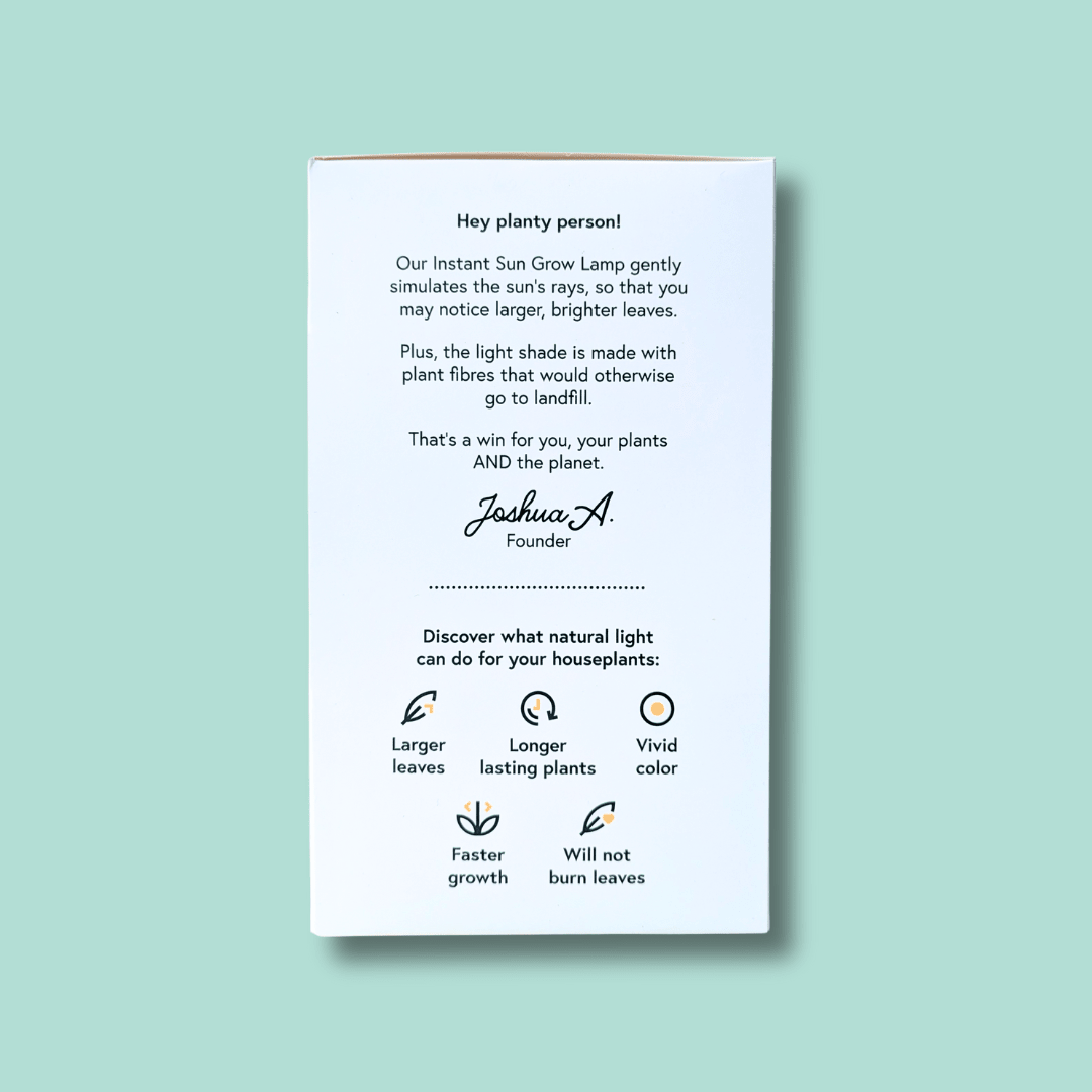 Instant Sun Grow Lamp - We the Wild - Plantflix