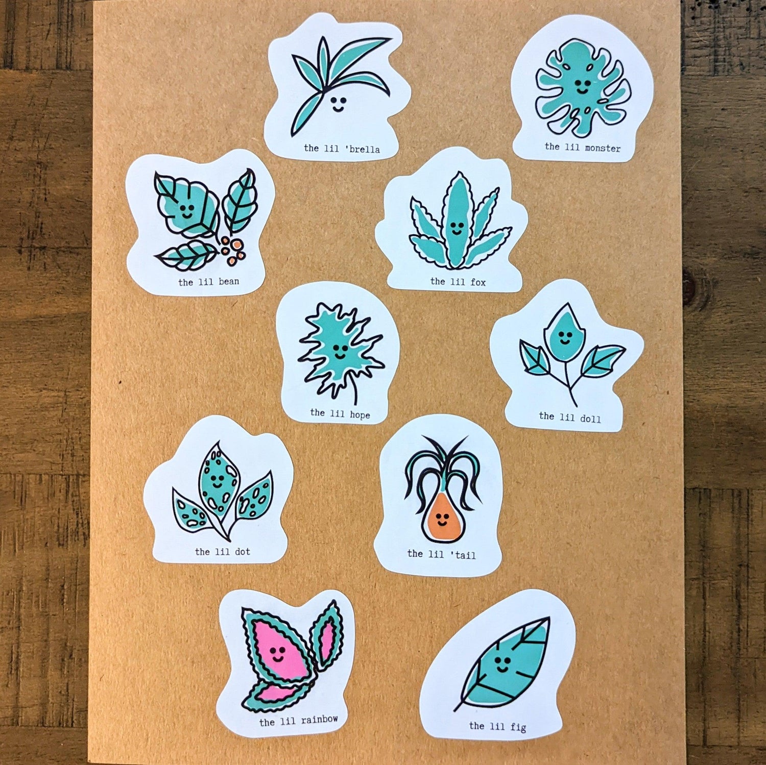 Lil Brella Sticker - Plantflix