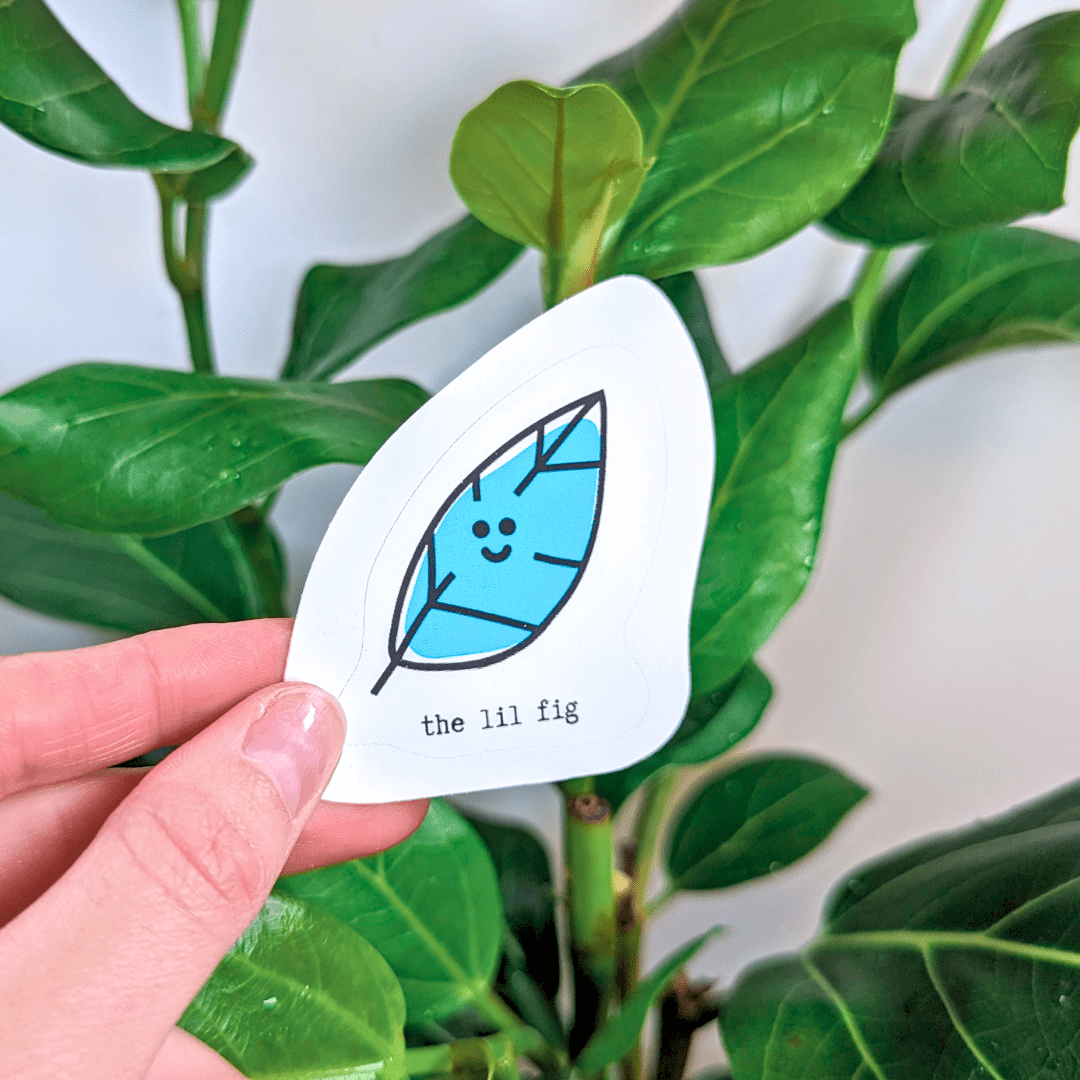 Lil Fig Sticker - Plantflix