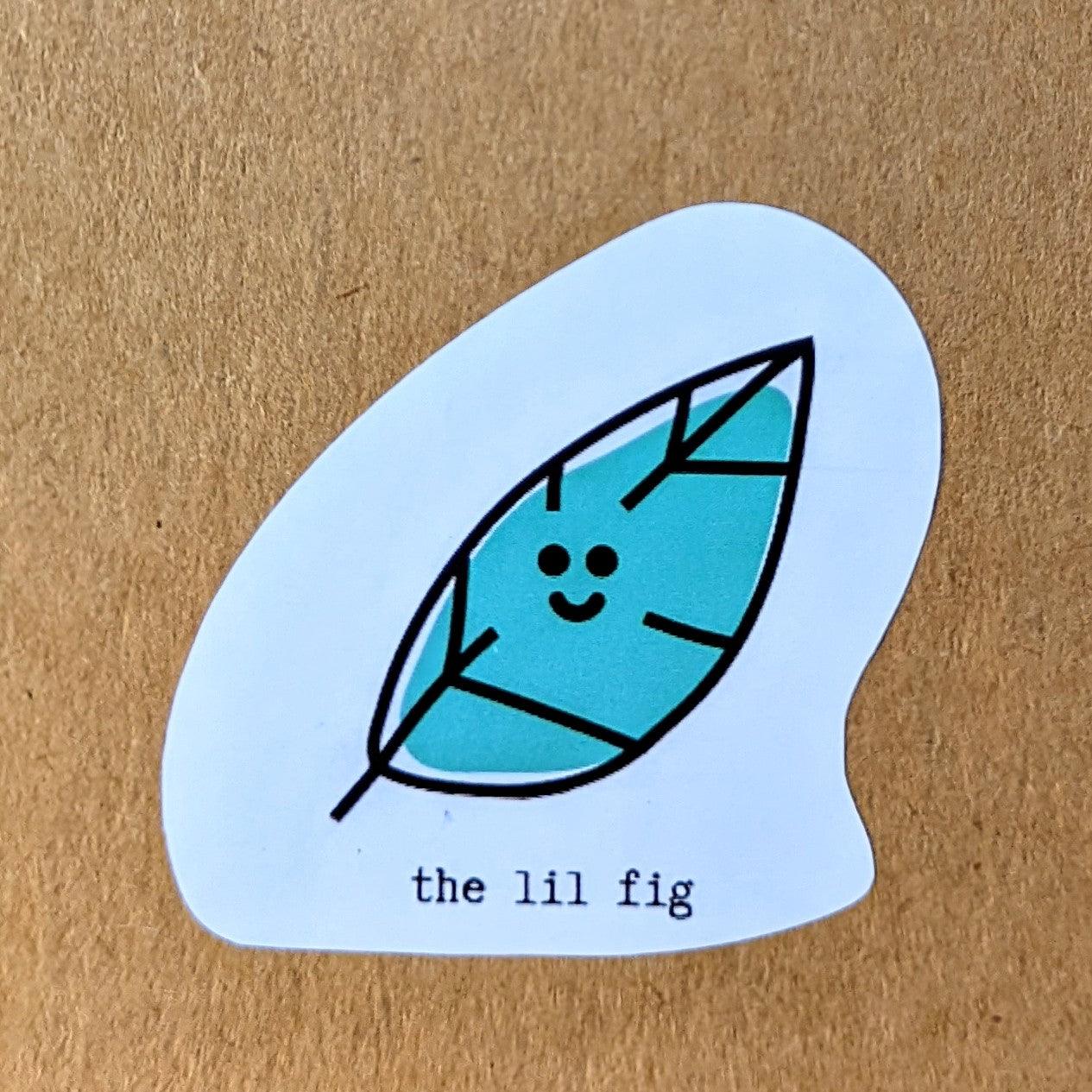 Lil Fig Sticker - Plantflix