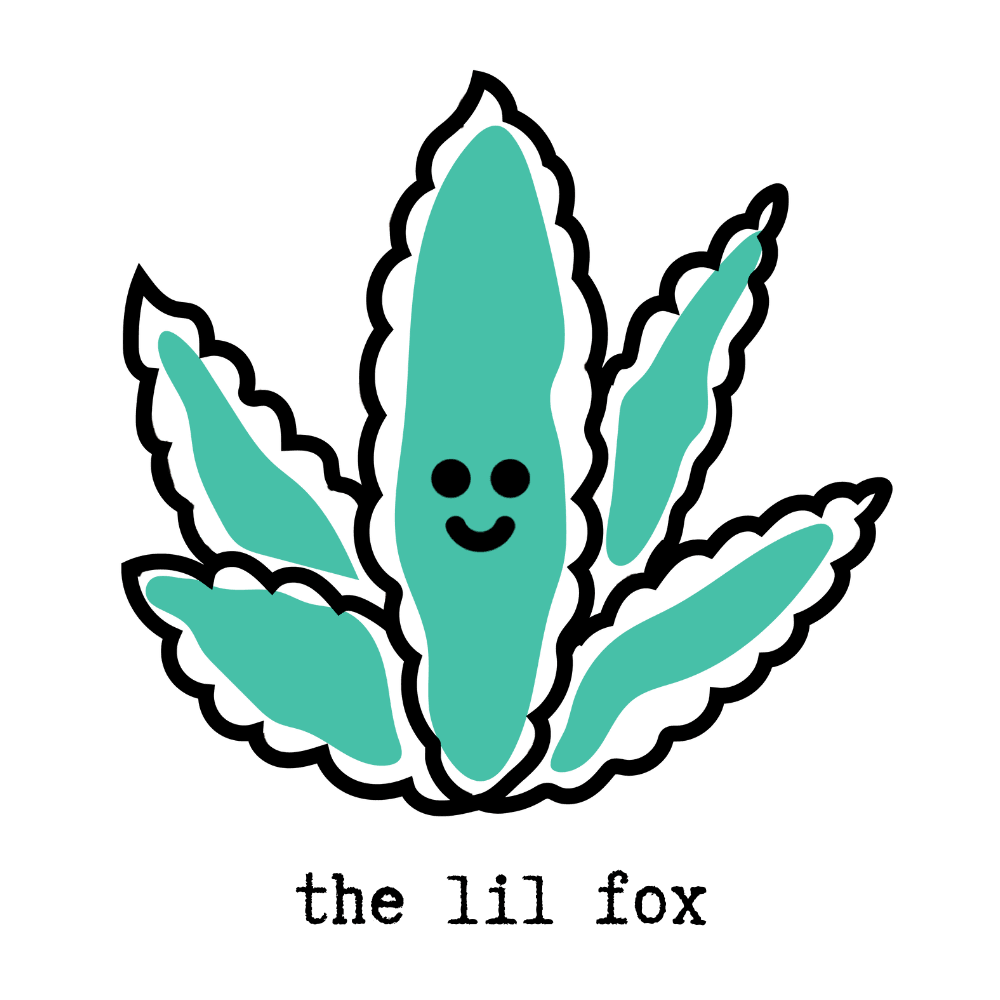 Lil Fox Sticker - Plantflix