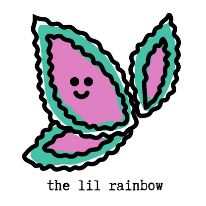 Lil Rainbow Sticker - Plantflix