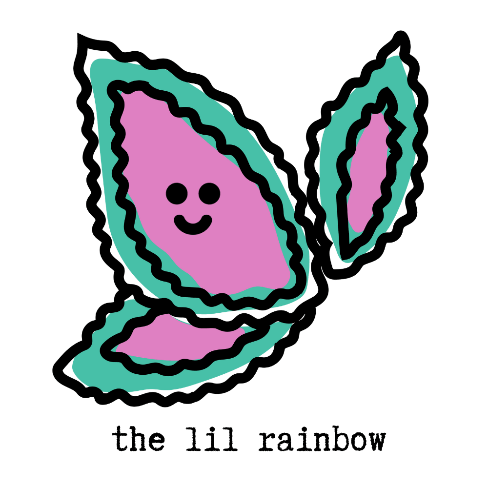 Lil Rainbow Sticker - Plantflix