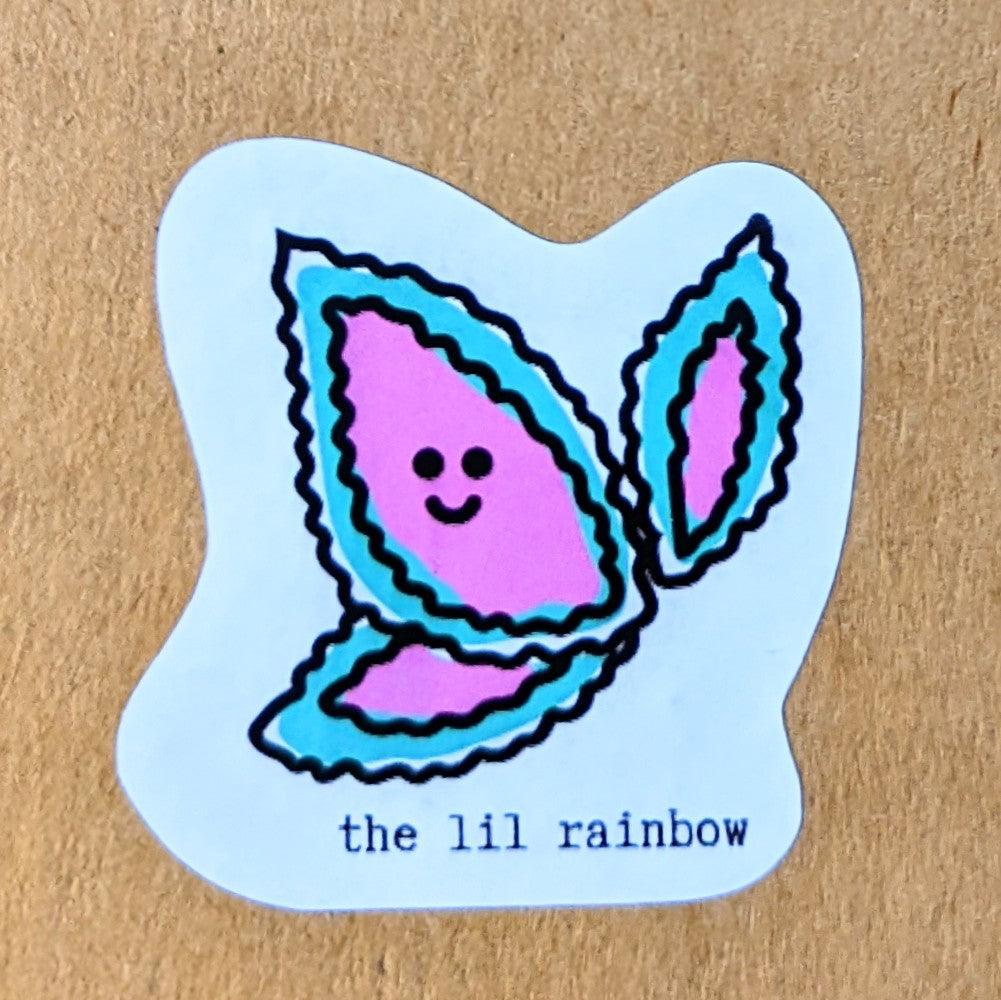 Lil Rainbow Sticker - Plantflix