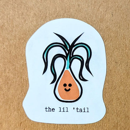 Lil Tail Sticker - Plantflix