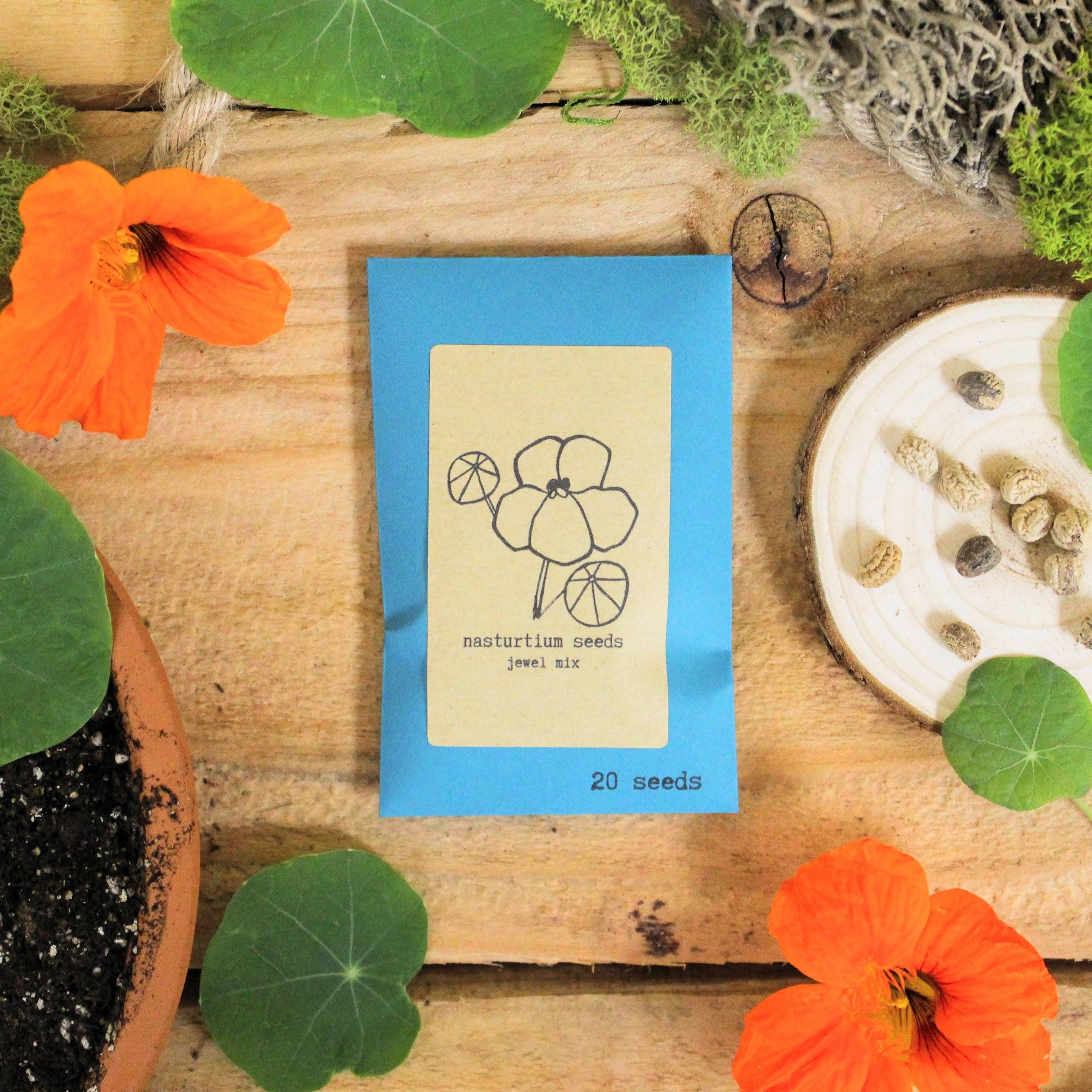 Nasturtium Seeds - Plantflix