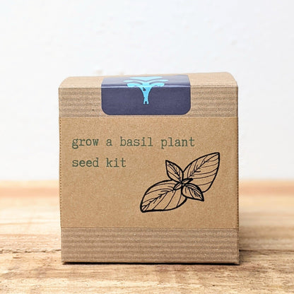 Organic Basil Beginner Grow Kit - Plantflix