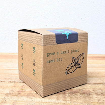 Organic Basil Beginner Grow Kit - Plantflix
