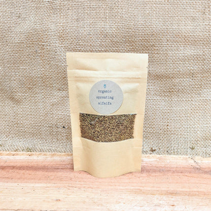 Organic Sprouting Alfalfa - Plantflix
