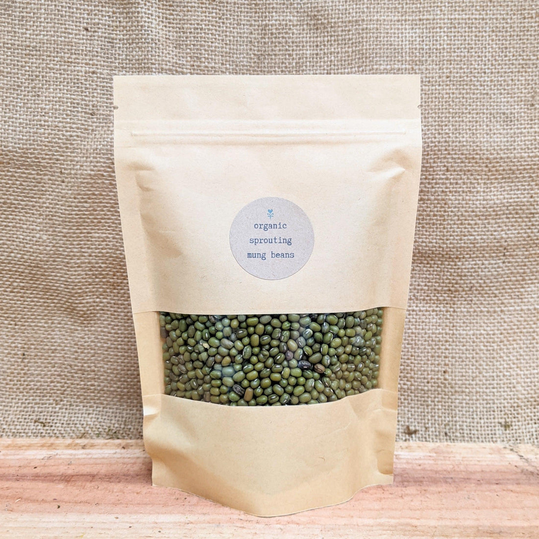 Organic Sprouting Mung Beans - Plantflix