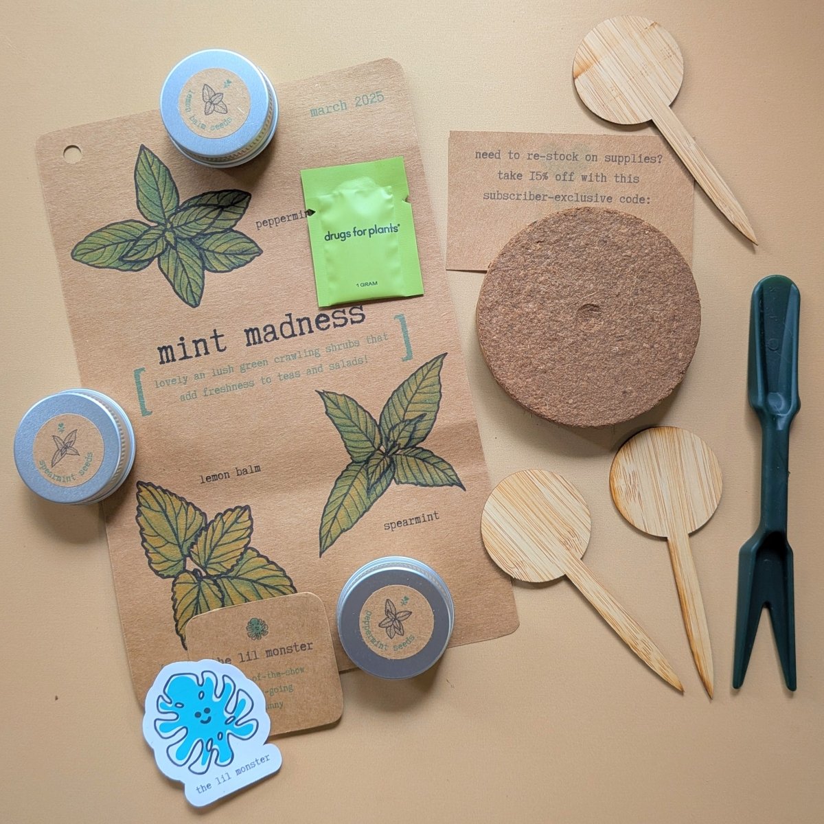 "Plant Projects" Home Garden Subscription Box - Plantflix