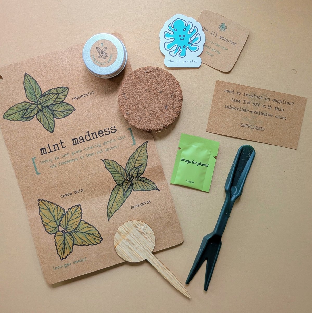 "Plant Projects" Home Garden Subscription Box - Plantflix