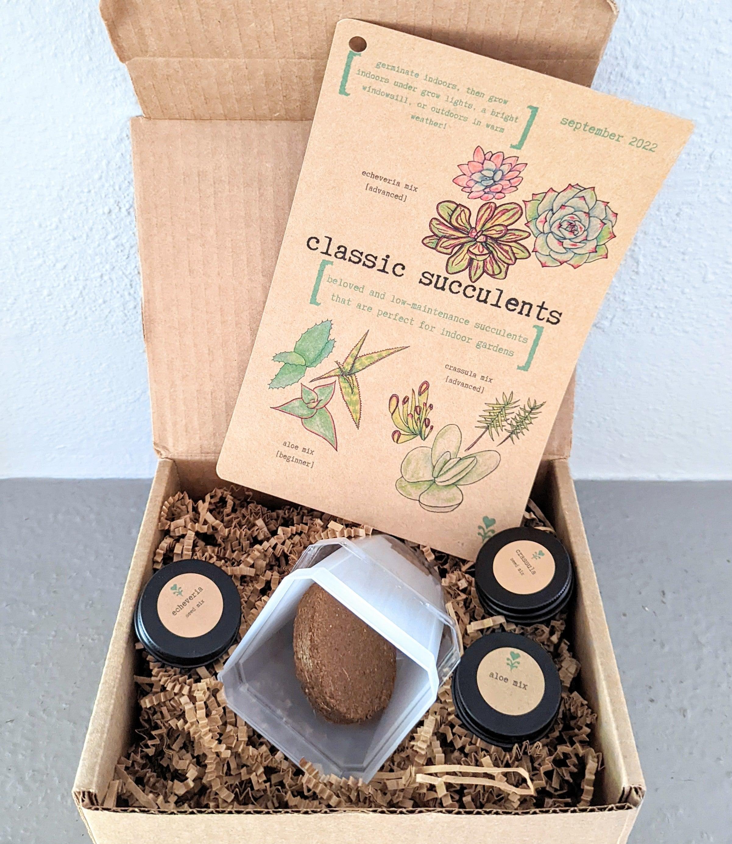 &quot;Plant Projects&quot; Ornamental Garden Subscription Box - Plantflix