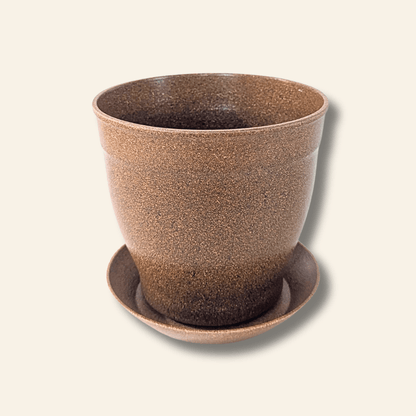 Rice Hull Planter - Long Lasting Biodegradable Planters - Plantflix