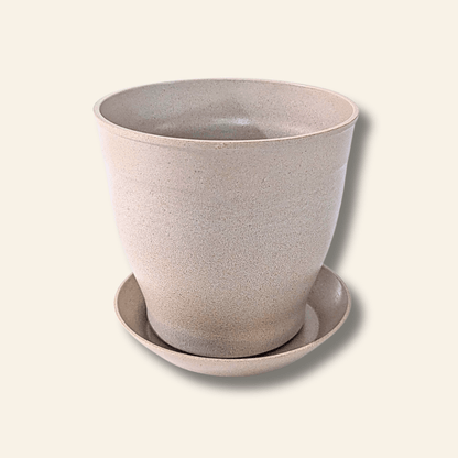 Rice Hull Planter - Long Lasting Biodegradable Planters - Plantflix
