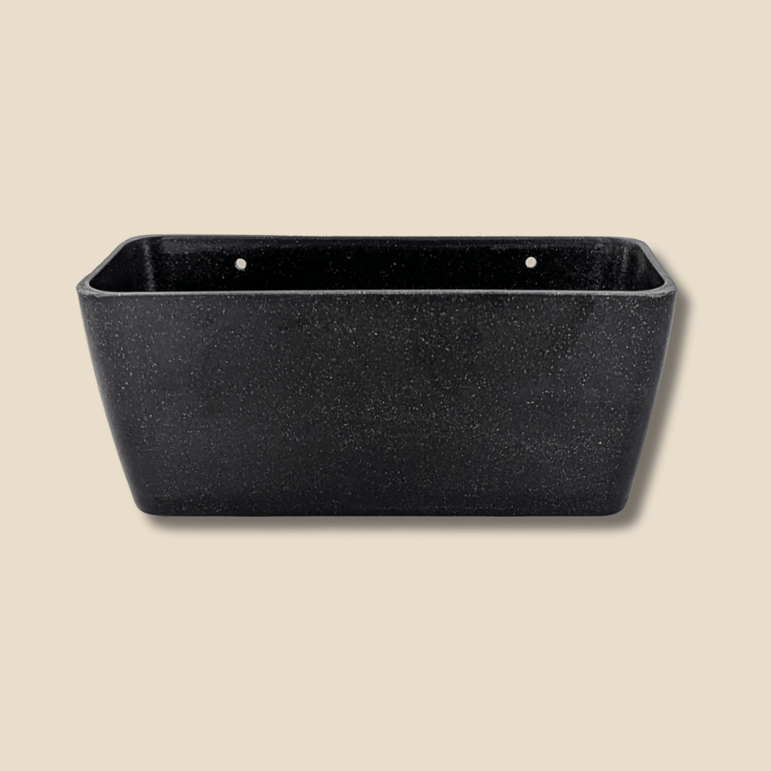Rice Hull Wall Planter - Long Lasting Biodegradable Planters - Plantflix