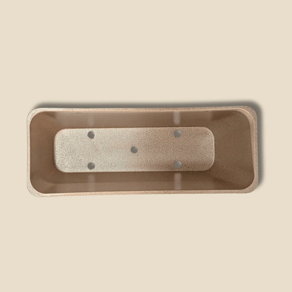 Rice Hull Wall Planter - Long Lasting Biodegradable Planters - Plantflix
