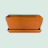 Rice Hull Window Box Planter - Plantflix