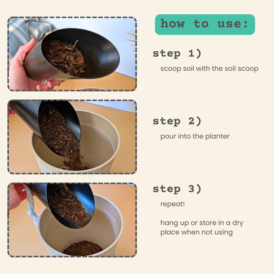 Soil Scoop - Modern Sprout - Plantflix
